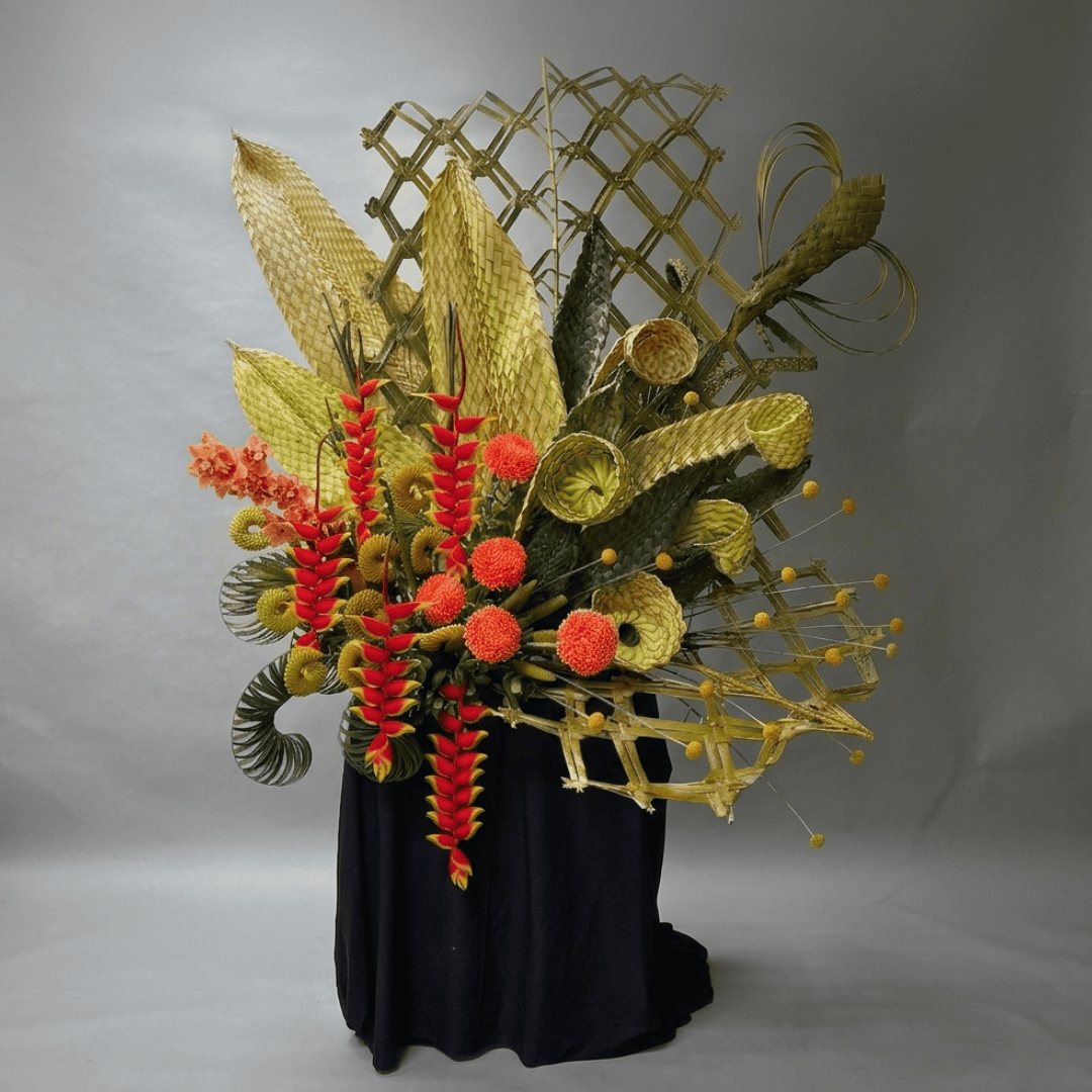 Woven Silhouette & Sunburst